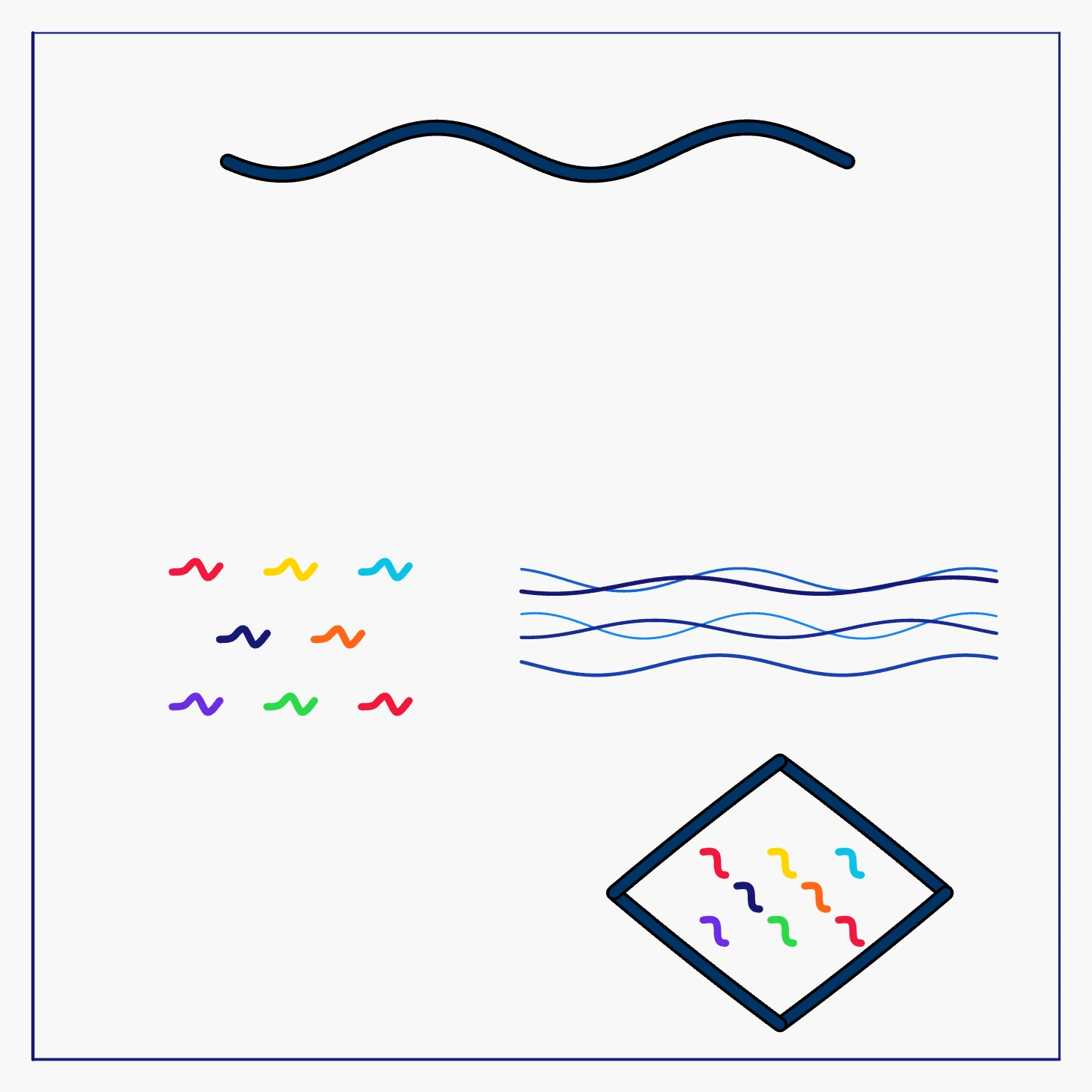 Joha artwork with luminous painterly structure